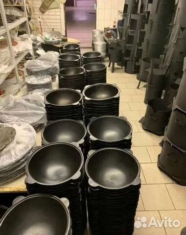 Казан чугунный на 8 литров