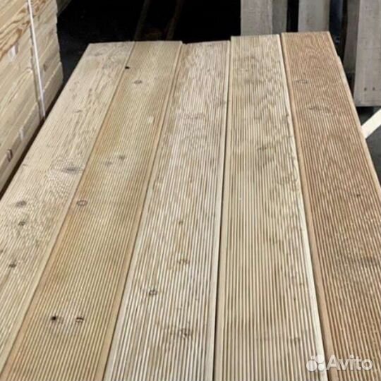 Терасная доска вельвет лиственница