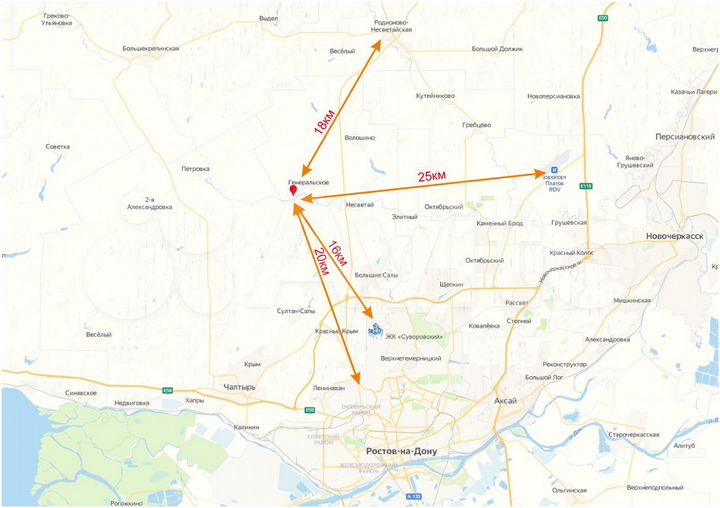 Участок 21,52 га (ИЖС)