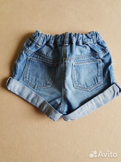 Шорты джинсовые