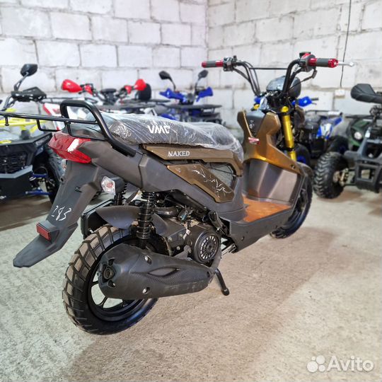 Скутер Honda Zoomer 150cc(49сс) реплика Коричневый