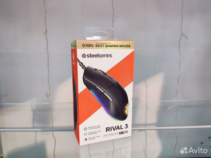 Игровая мышь SteelSeries Rival 3