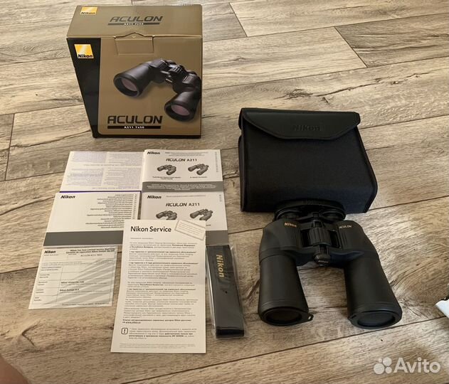 Бинокль nikon aculon a211 7x50