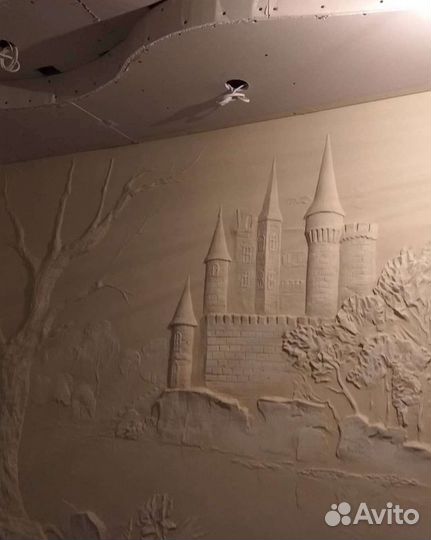 Рельеф Роспись стен Картина Портрет