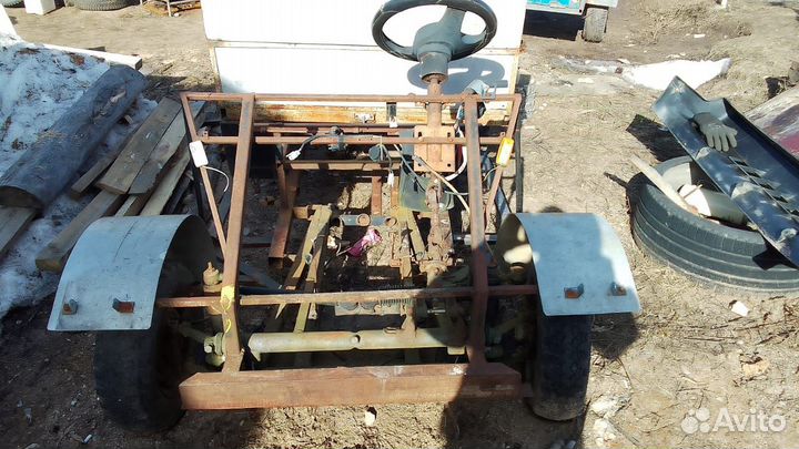 Самодельный трактор