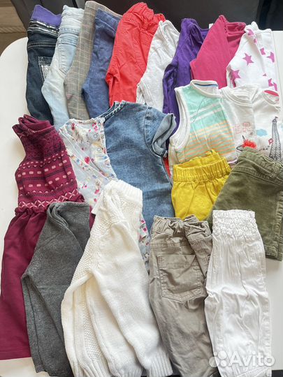Вещи пакетом на девочку 98 104