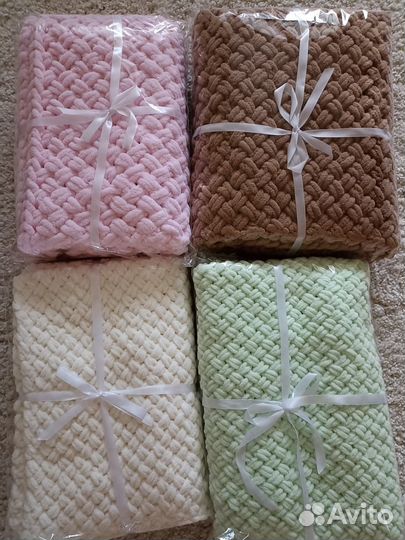 Плюшевый плед