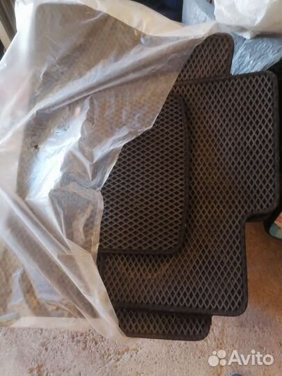 Коврики Ева в авто лада веста