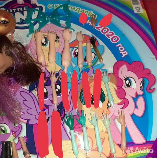 Monster high запчасти для кукол