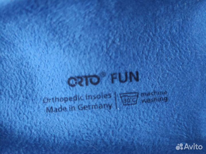 Стельки ортопедические orto fun
