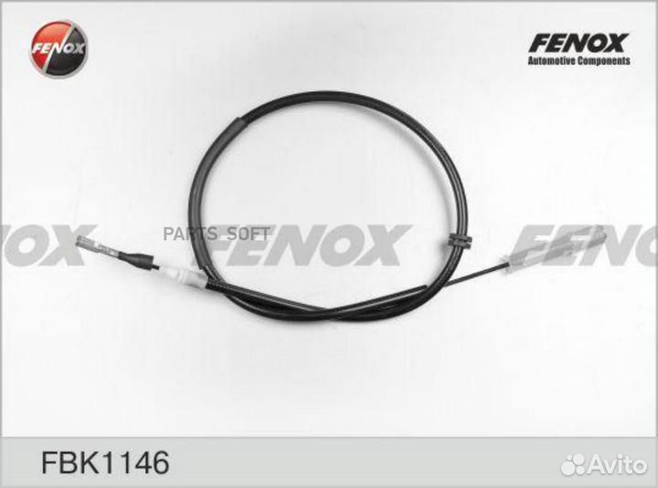 Fenox FBK1146 Трос ручного тормоза MB vito 06- лев