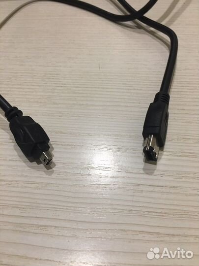 Кабель firewire 4 pin на 6 pin