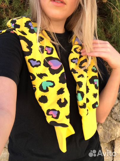 Шарф трикотажный ручная работа