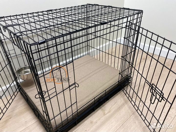 Клетка для собак №3 (76х53х58 см) с поддоном