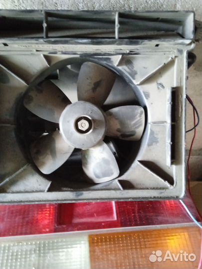 Радиатор вместе с винтелятором