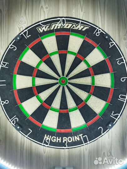 Профессиональная мишень дартс W.M. dart high point