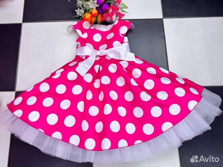 Пышное платье для девочки Стиляги на выпускной