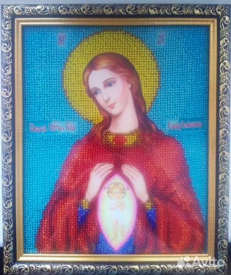 Иконы вышитые бисером