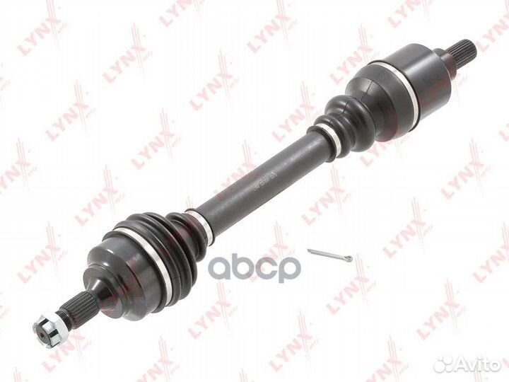 Привод в сборе лев.citroen C4 II 1.6 AT 09, PE