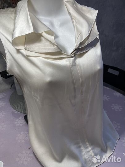 Натуральный шелк блуза Elietahari S