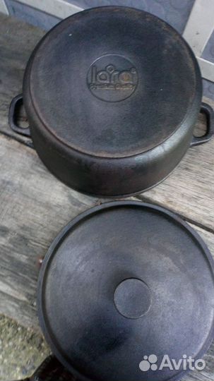 Казан чугунный 6л