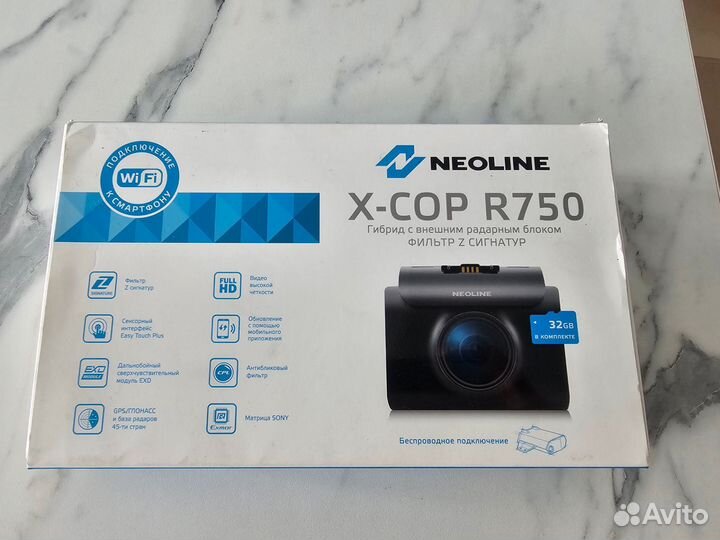 Видеорегистратор с радар-детек.Neoline X-COP R750