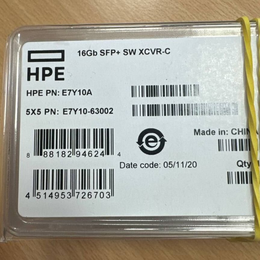 [SFP+] Трансивер Hp 16gb Fc (E7y10a, 793444-001) Sfp+
