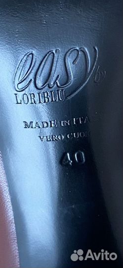 Ботильоны Полусапожки Loriblu натуральная кожа 40