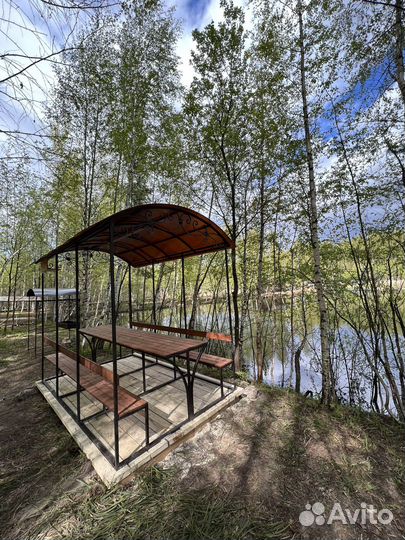 Аренда беседок для пикника у озера в Москве