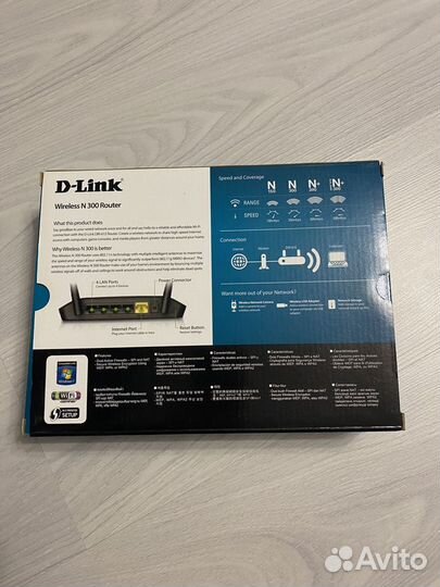 Wi-Fi роутер D-Link DIR-615