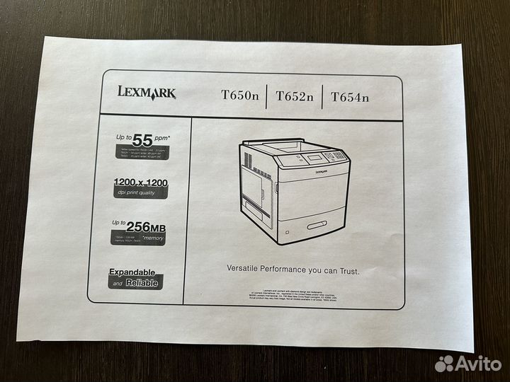 Принтер Lexmark T652dn