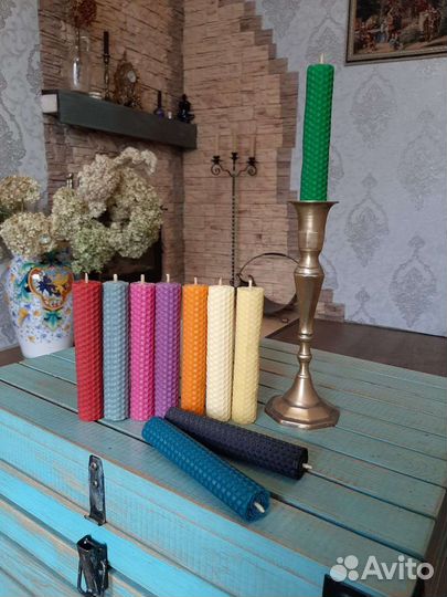 Свечи из вощины