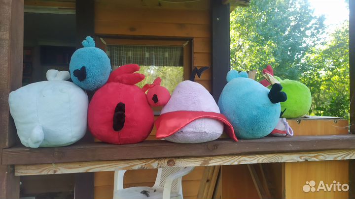 Мягкие игрушки Angry birds