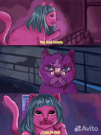 Портреты, полноценный на заказ (вас и персонажей)