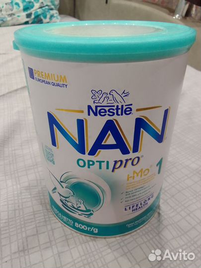 Nan optipro 1. 800 грамм