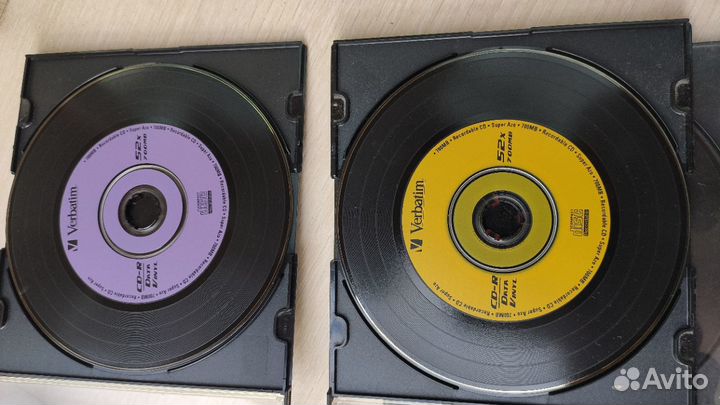 CD, DVD диски разные компьютерные новые пустые