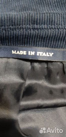 S/M Жакет вельвет хлопок Италия