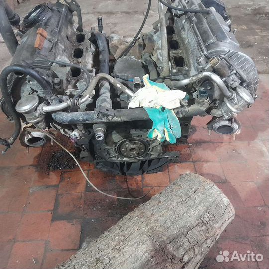 Разбор мотор по частям на Audi 2.8