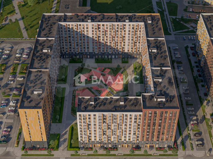 2-к. квартира, 40,5 м², 6/12 эт.