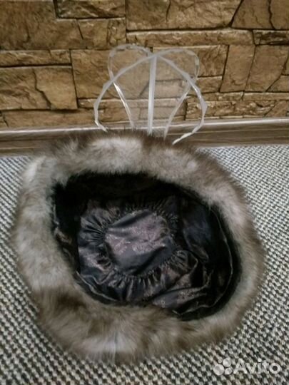 Соболиная шапка эксклюзив.сшита на заказ.абсолютно