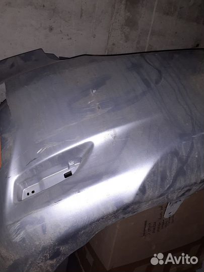 Бампер задний toyota corolla 150 рестайлинг