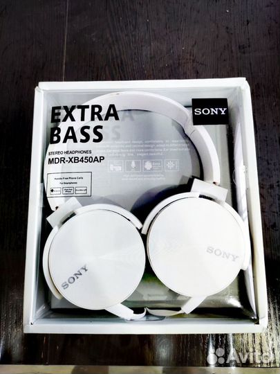 Sony extra bass stereo headphones MDR-XB450AP