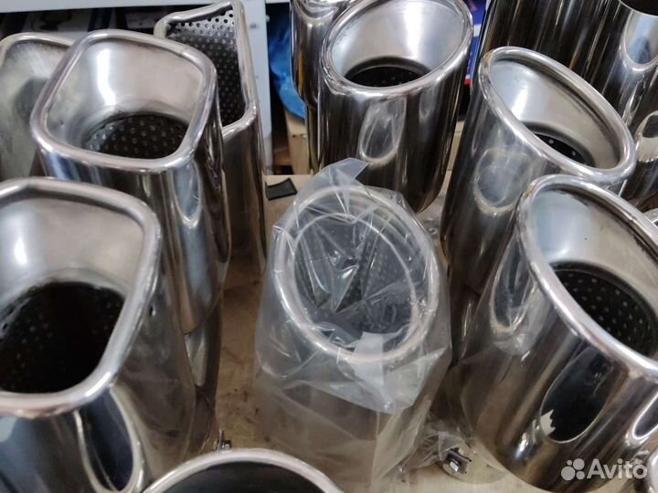 Насадка на глушитель нержавейка