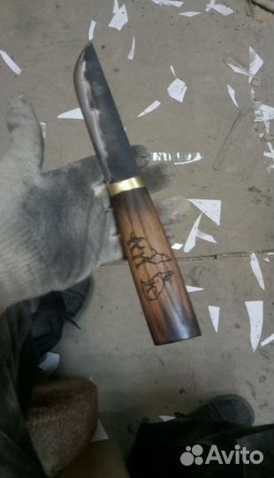 Нож ручной работы