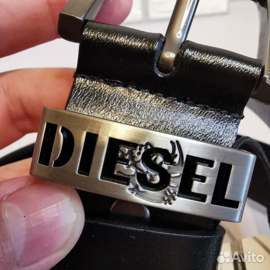 Мужской кожаный ремень diesel