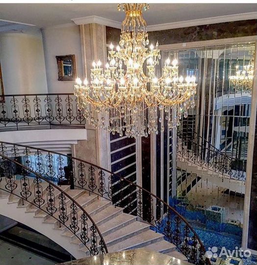 Люстра хрустальная
