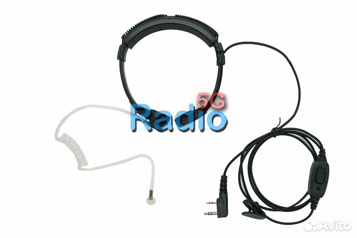 Гарнитура-ларингофон Kenwood EMP-3076 регулируемый