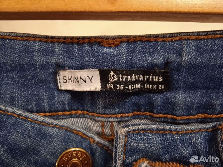 Джинсы stradivarius skinny