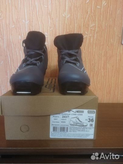 Продам детские ботинки для лыж. Размер 36