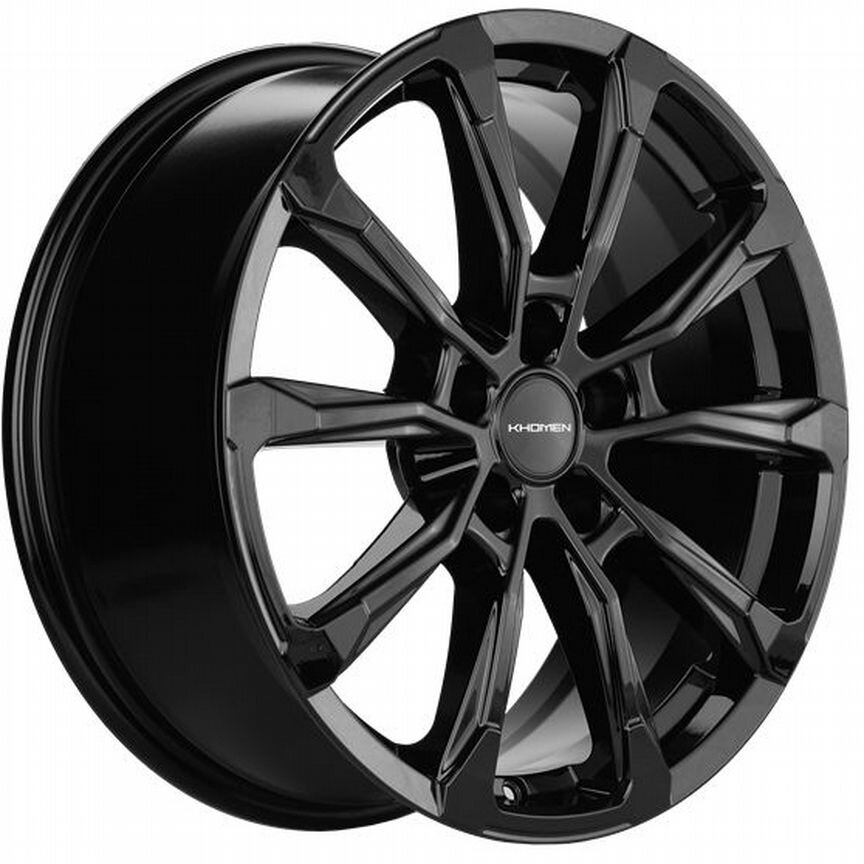 Khomen 1808 : 7,5x18 5*108 Et:47 Dia:60,1 Black